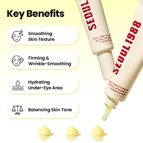 K-SECRET close-up of cream texture, showing lightweight emulsion and quick absorption