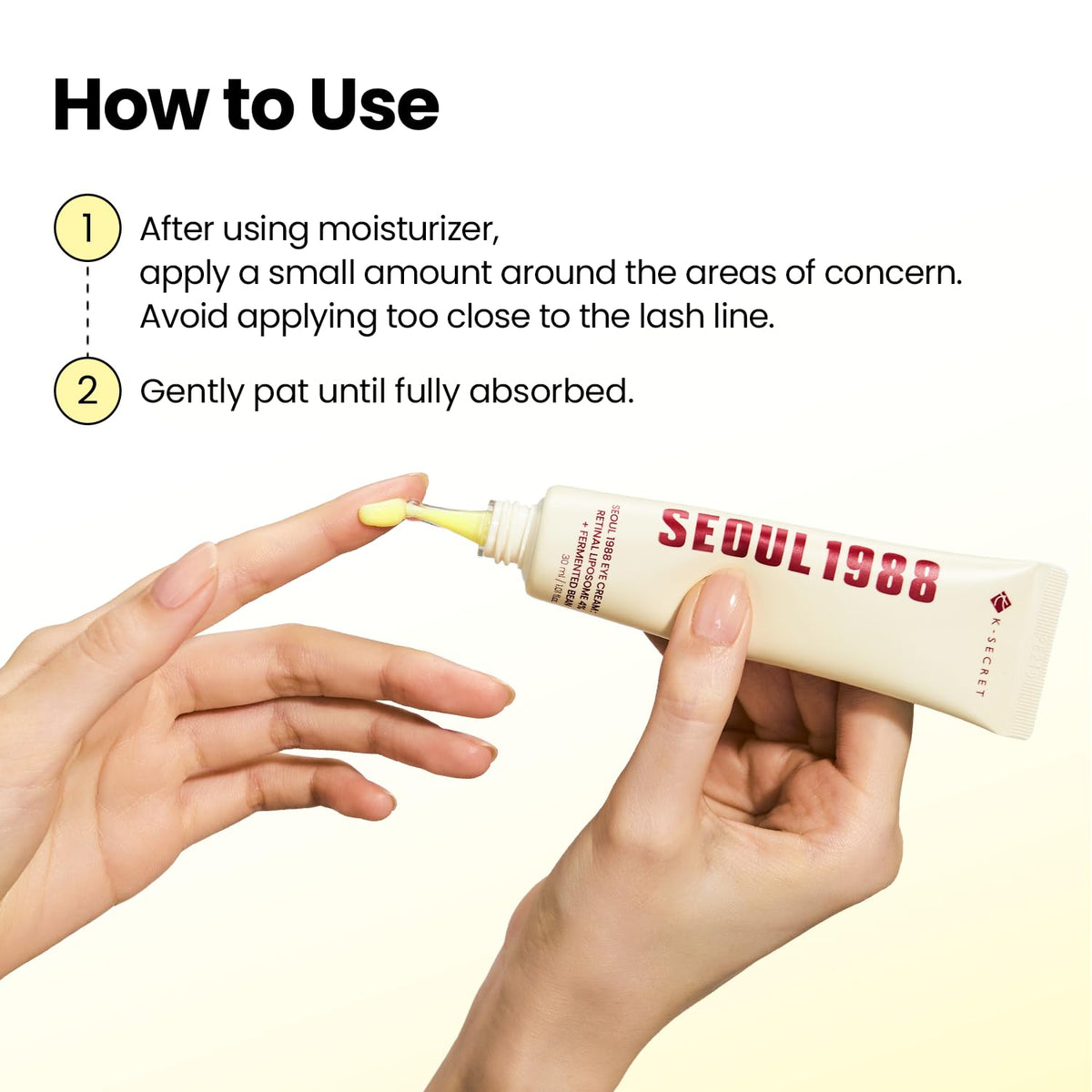 K-SECRET on bathroom countertop with towels, suggests daily skincare routine fit