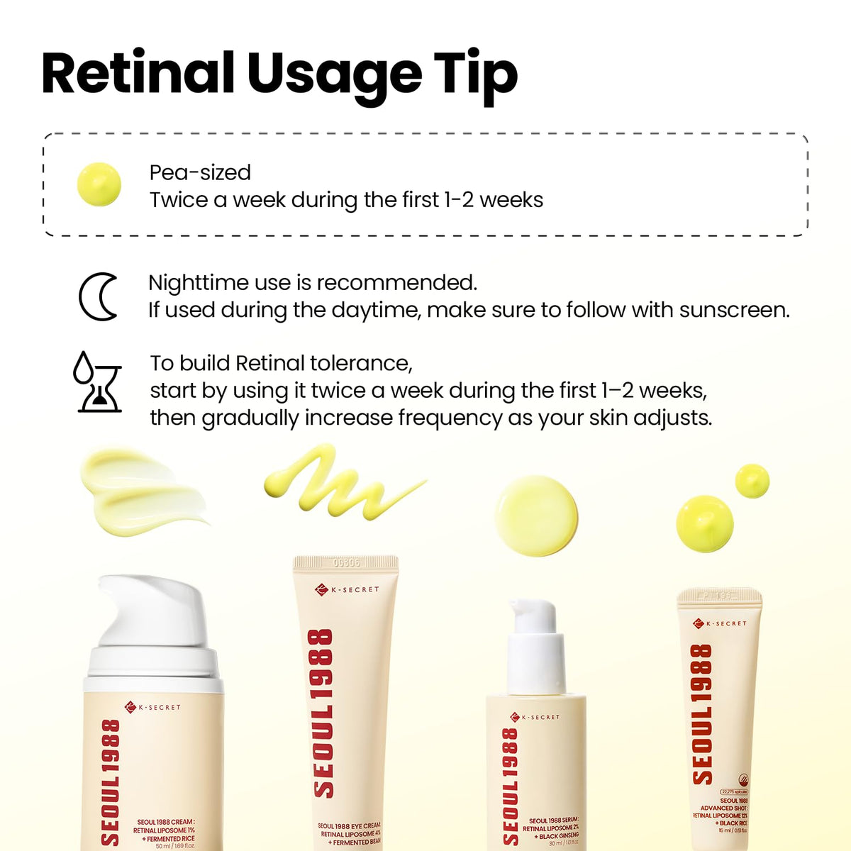 K-SECRET bottle next to coin to show 15ml compact travel size
