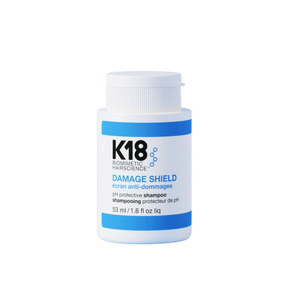 K18 front bottle showing label and compact 1.8 fl oz size benefit