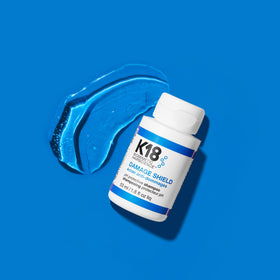 K18 close-up shampoo lather texture illustrating gentle cleanse benefit