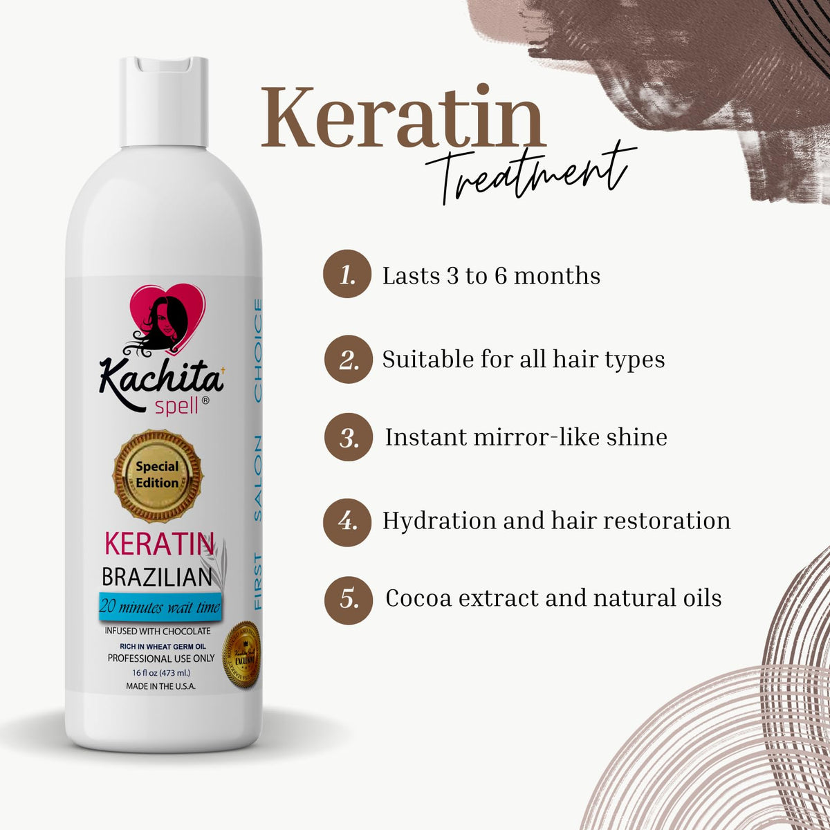 Kachita Spell creamy pour texture demonstrating smooth application and even coverage benefit