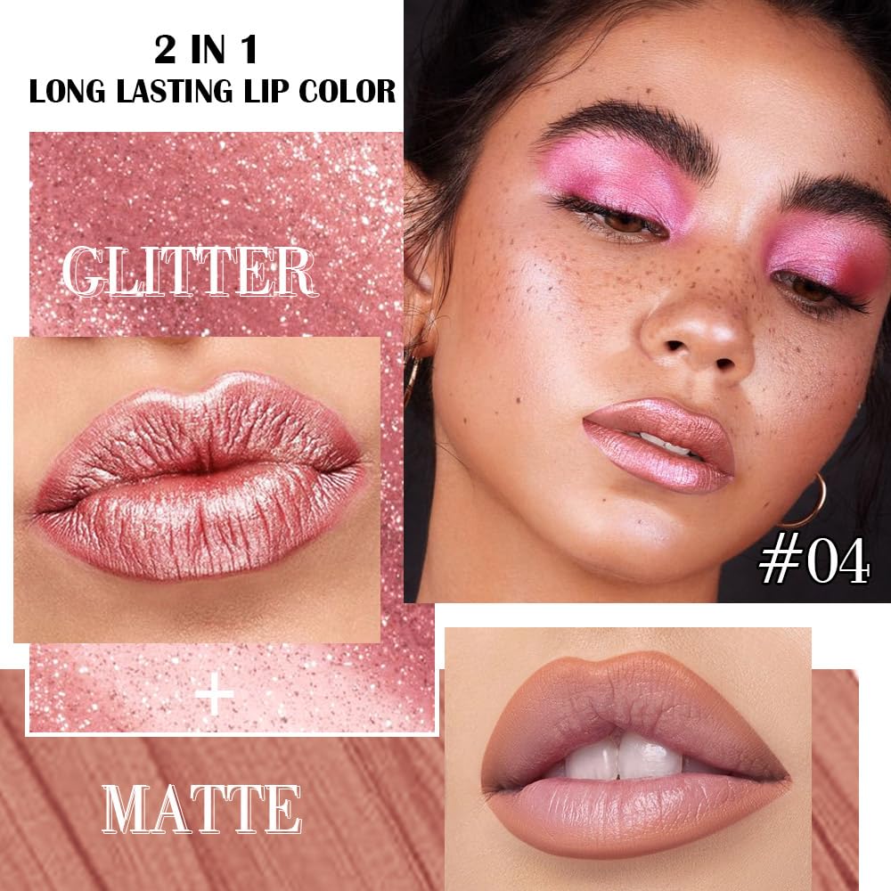 Kaely close-up of the dual-ended wand demonstrating liner and lipstick ends for precision