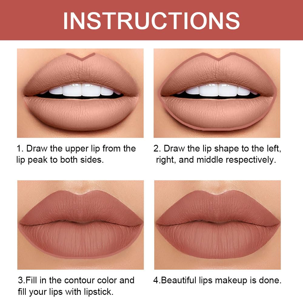 Kaely lipstick and liner duo styled together showing coordinated color pairing