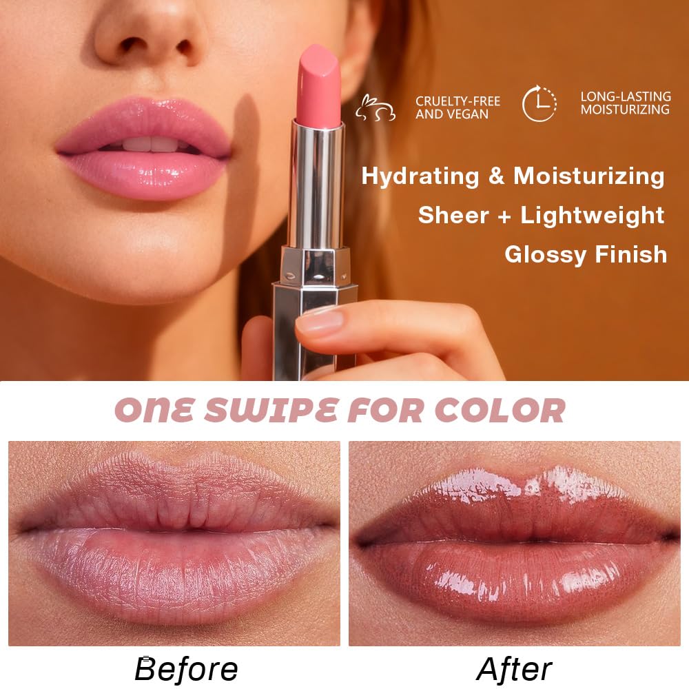Kaely texture close-up highlighting smooth non-sticky gloss benefit