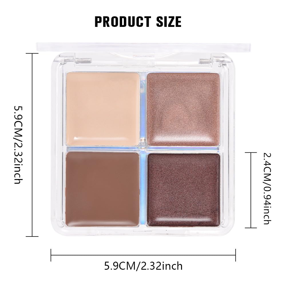 Kaely palette held in hand for scale, compact and pocketable design