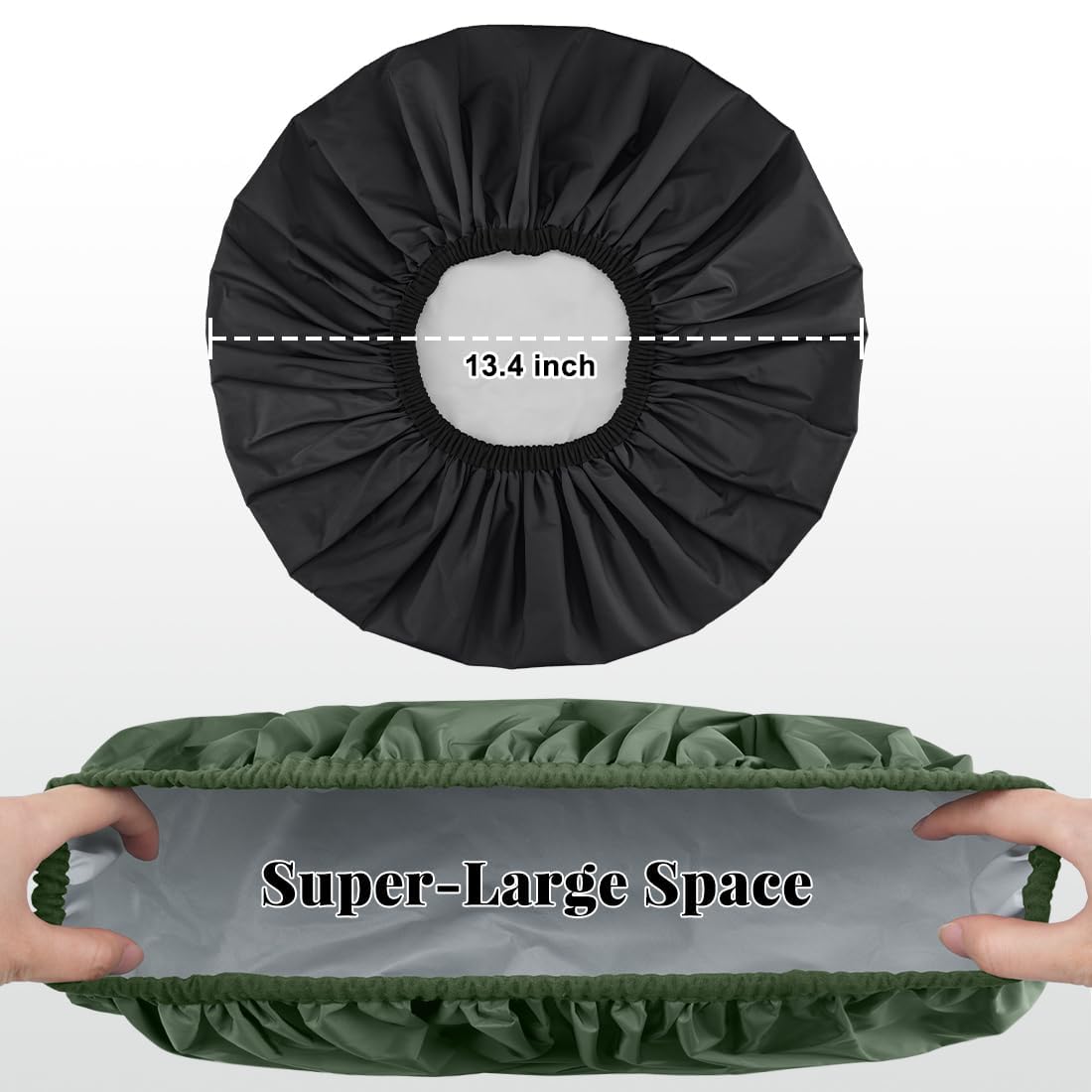Kafteri folded cap in a travel bag highlighting compact portability benefit