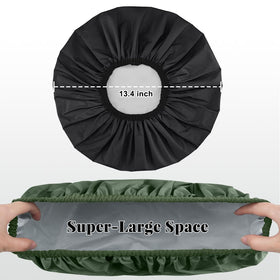 Kafteri folded cap in a travel bag highlighting compact portability benefit