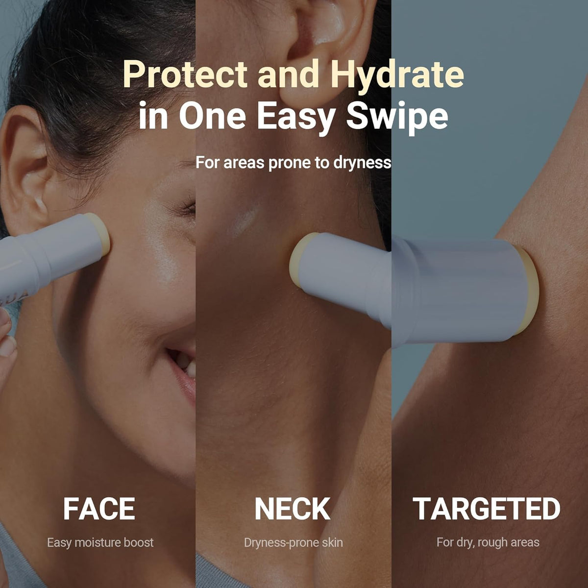 KAHI balm next to coin and tube to show travel-friendly size and portability
