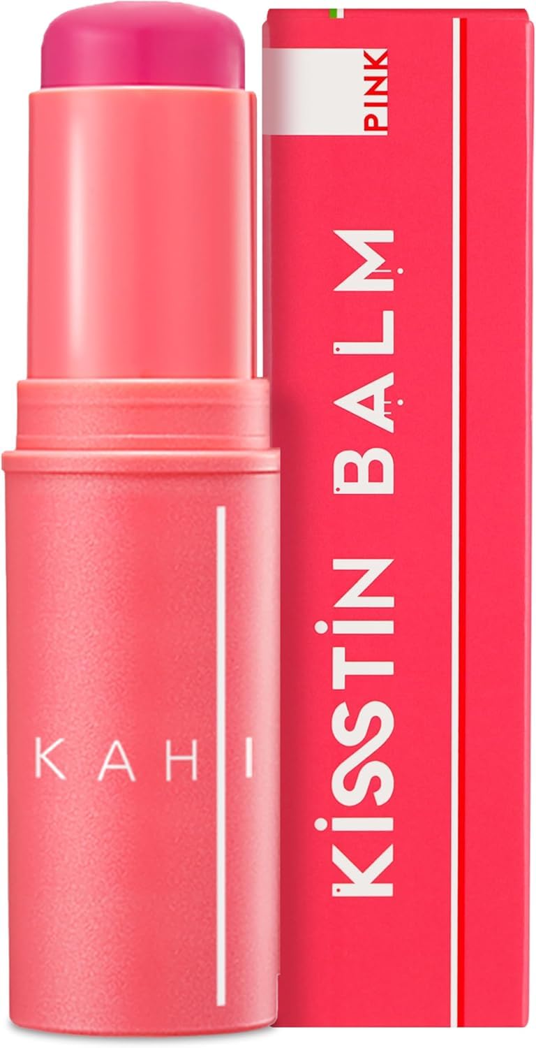 KAHI Kisstin Balm front packaging showing compact tinted stick and brand