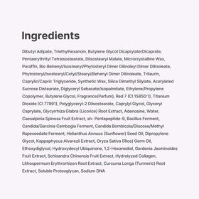 KAHI Kisstin Balm label close-up highlighting key ingredients and benefits