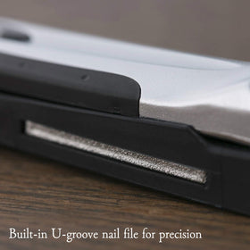 KAI clippers cutting a toenail demonstrating strong cutting power