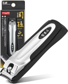 KAI front view packaging showing durable stainless-steel clippers and brand