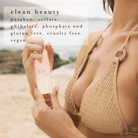 kai spray action mist demonstrating easy application and fast absorption