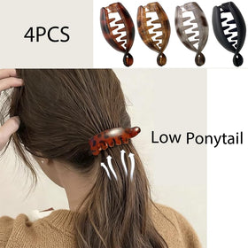 KAICCOSO clip holding a half-up bun demonstrating secure everyday wear benefit