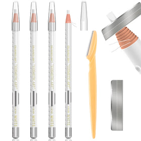 KAIQIKAIXI front packaging displaying full eyebrow marking kit, professional storage benefit