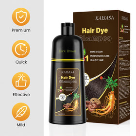 KAISASA shampoo in bathroom lifestyle scene showing simple at-home use