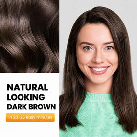 KAISASA close-up lather on hair demonstrating even color deposit benefit