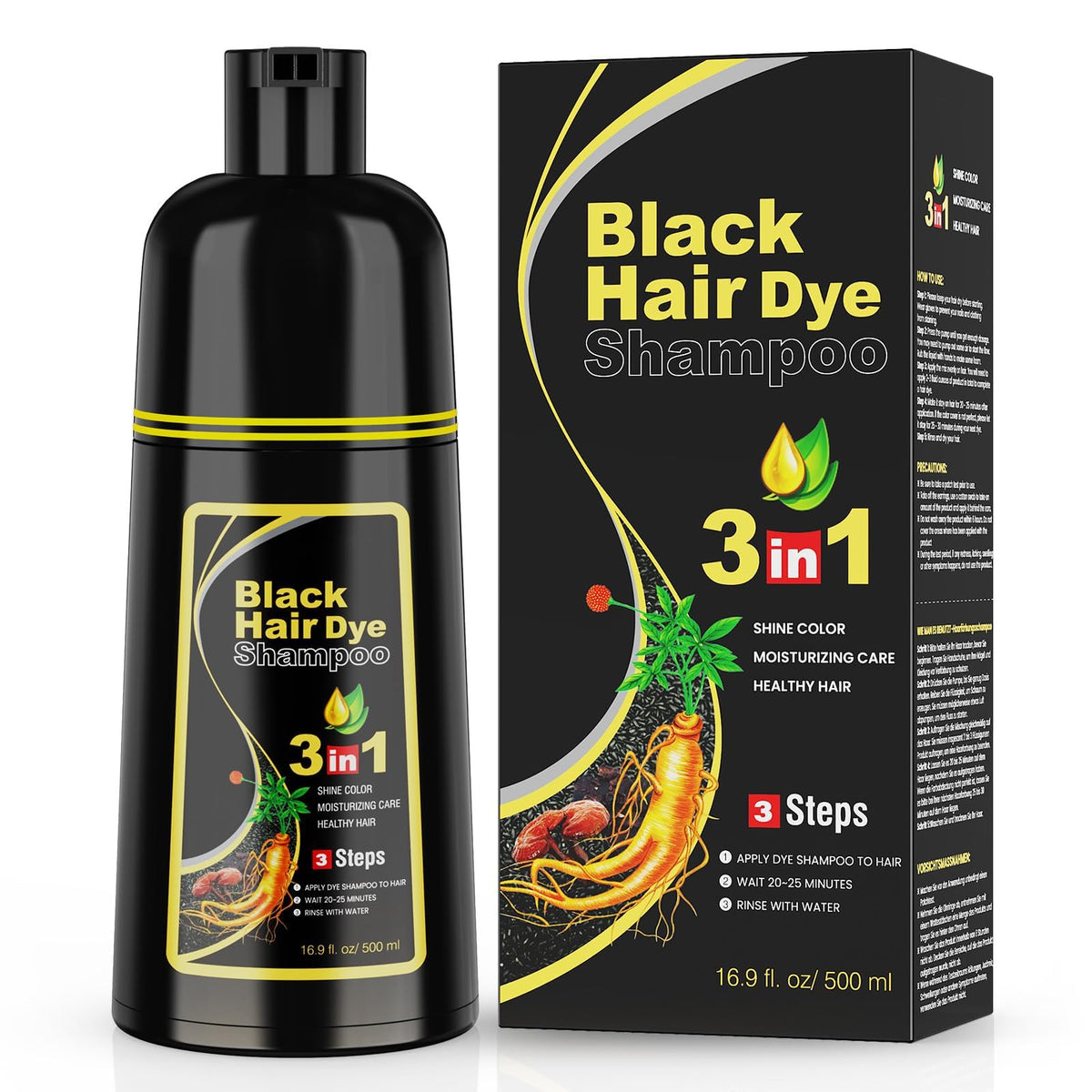 KAISASA front packaging 500ml bottle showing product and benefits
