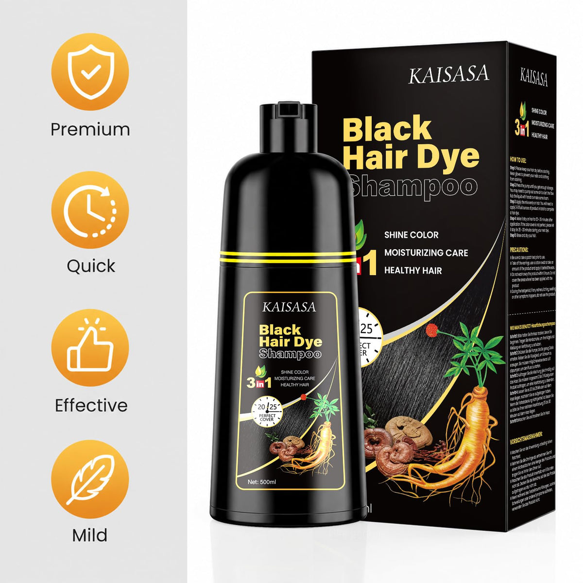 KAISASA lifestyle bathroom shelf presenting convenient at-home color maintenance