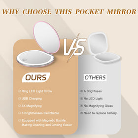 Kakuje mirror gift box on table showing attractive present-ready packaging