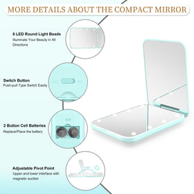 Kakuje LED light and power button close-up provides clear illumination benefit