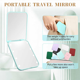 Kakuje mirror used for applying makeup delivering better visibility and accuracy