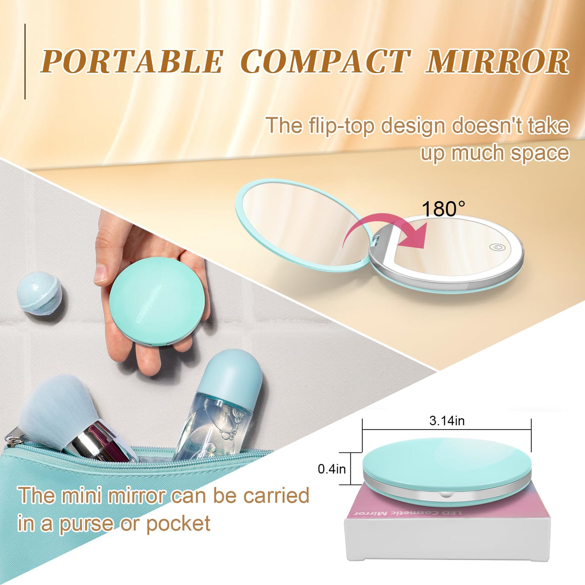 Kakuje opened 180 degrees showing adjustable angles for precise grooming