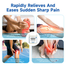 Kaminii used on foot in lifestyle setting for quick absorption