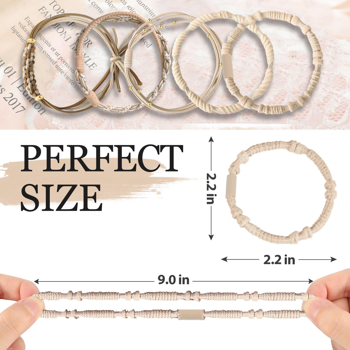 KANPRINCESS spread of five styles and four neutral colors showcasing variety