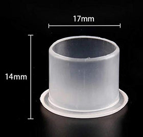 KANSPHY close-up of a 17x14mm ink cup showing durable plastic and easy dipping