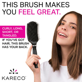 KareCo beside ruler showing compact size easy to pack