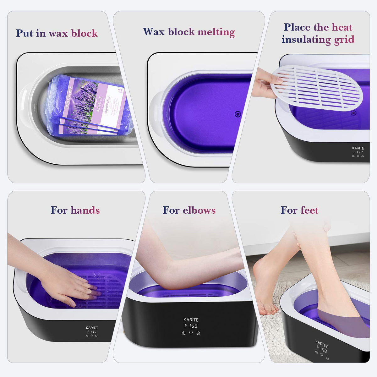 Karite unboxed with accessories demonstrating ready-to-use convenience