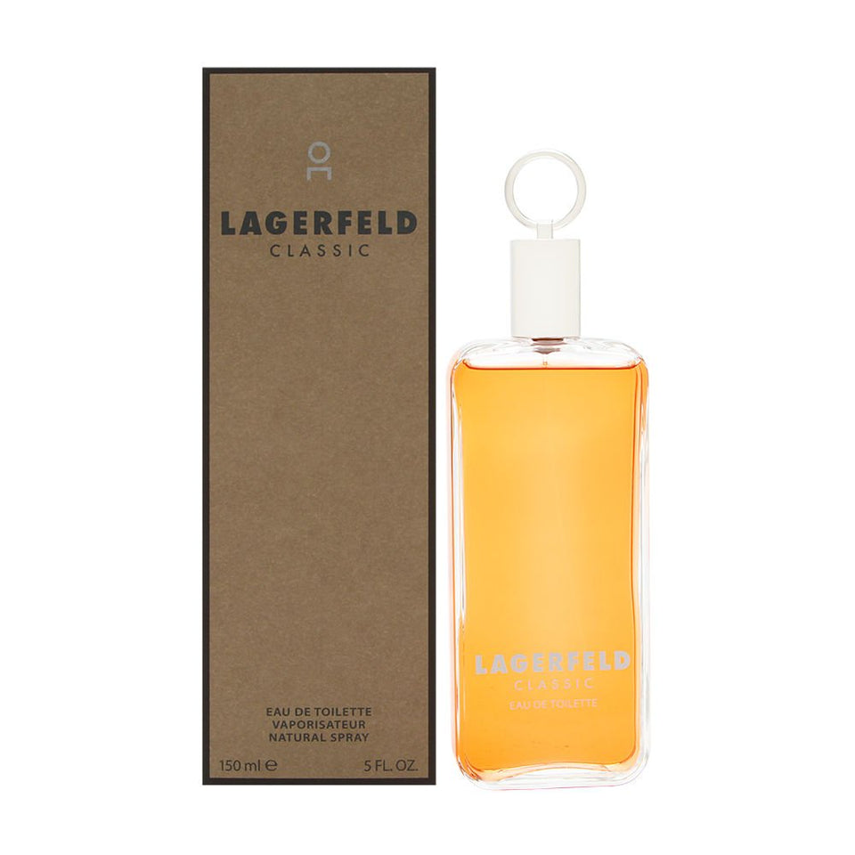 Karl Lagerfeld front bottle view highlighting elegant design and easy scent recognition