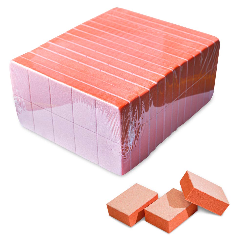 Karlash mini buffer front packaging showing 130-count for salon convenience