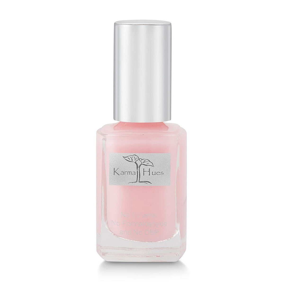 karma organic front bottle showing polish color and glass packaging benefit visible presentation