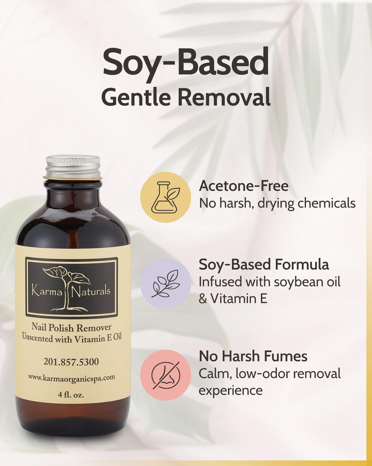 karma organic label closeup highlighting unscented vegan cruelty-free claims
