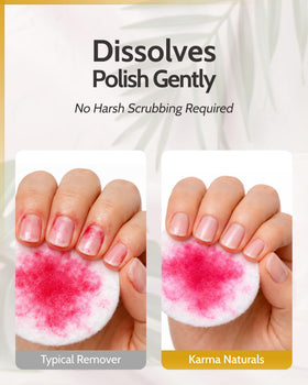 karma organic lifestyle handcare scene promoting softer nails and cuticles