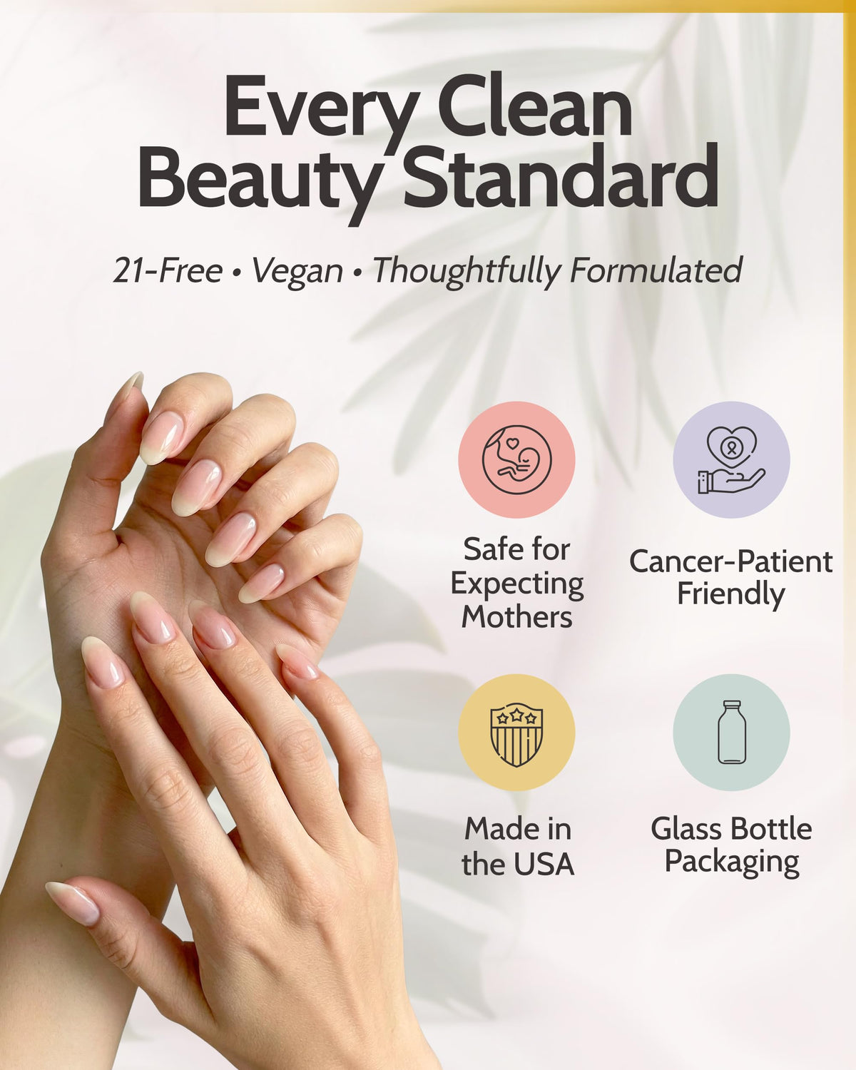 karma organic texture swatch displaying high-gloss finish and fast-drying shine