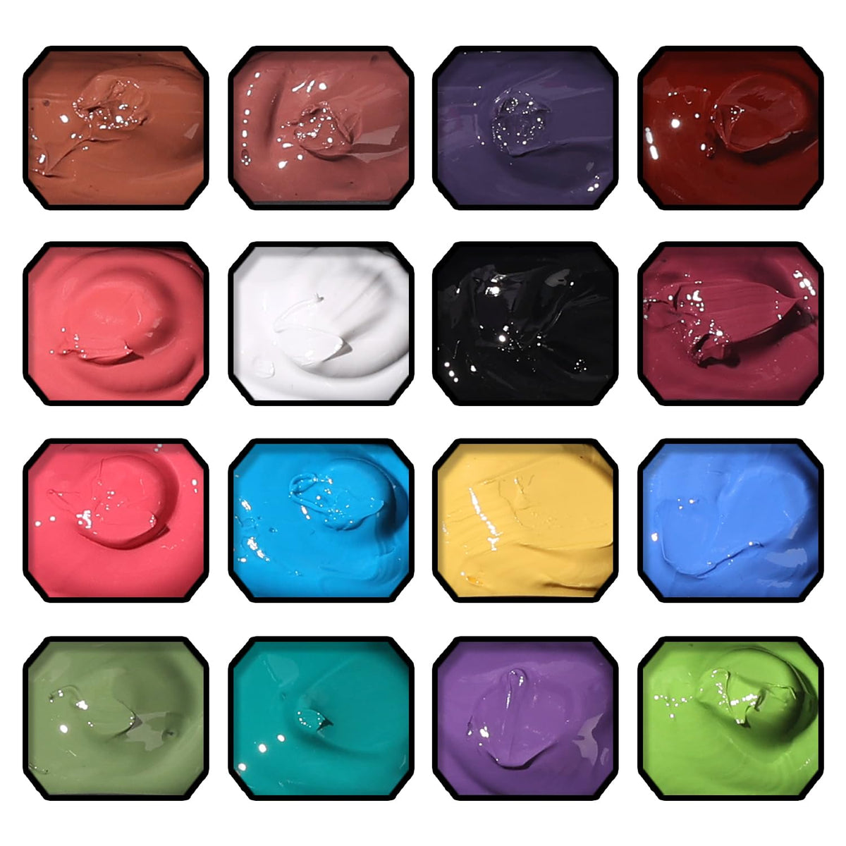 Karroy brushes and dotting tools with gel for versatile nail art