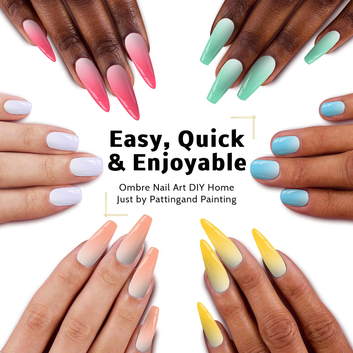 Karroy color palette swatches demonstrating vibrant gradients and options