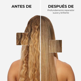 Karseell being applied on damp hair for fast conditioning benefit