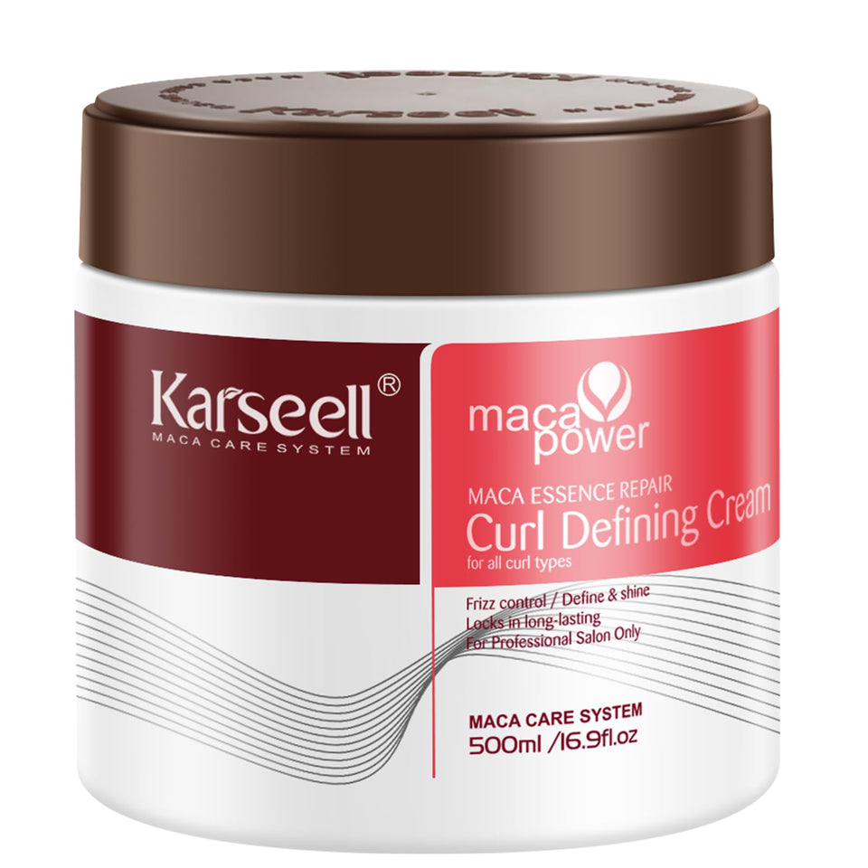 Karseell jar front view showing label and 500 mL size for clear product identification and trust