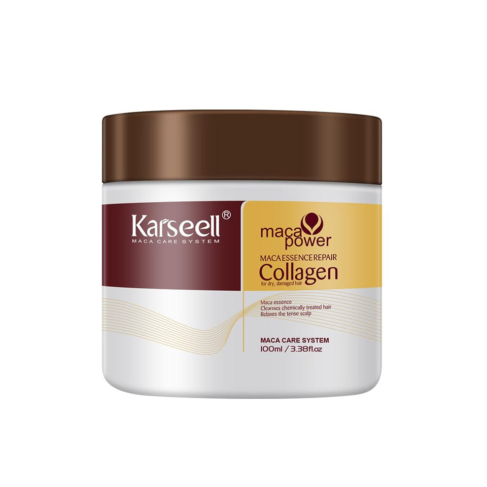 Karseell front packaging showing jar and product name, highlights travel convenience