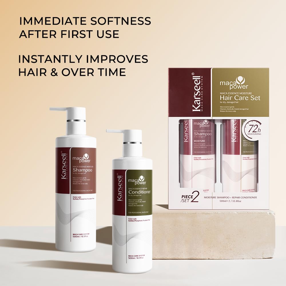 Karseell argan oil ingredient visual emphasizing nourishment and restored shine benefit