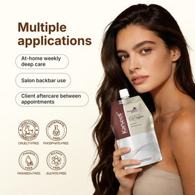 Karseell used by stylist in salon illustrating professional results