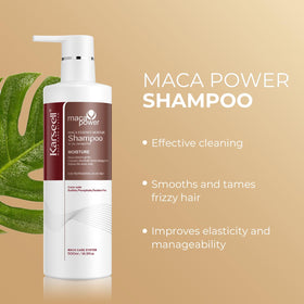 Karseell shampoo lather in hand illustrating gentle cleansing and hydration