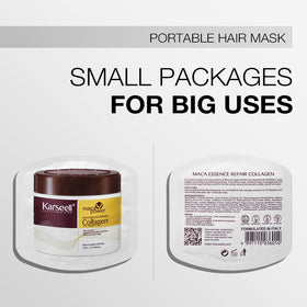 Karseell vial next to hand showing travel-friendly size benefit