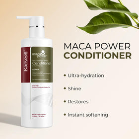 Karseell conditioner texture on fingers illustrating smooth detangling and nourishing finish