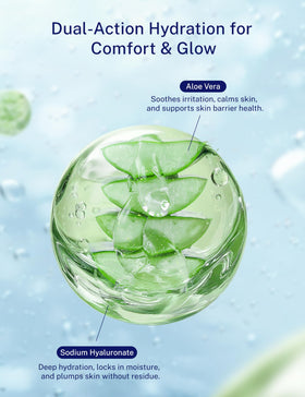 KARUNO gel texture close-up displaying clear smooth glide for devices